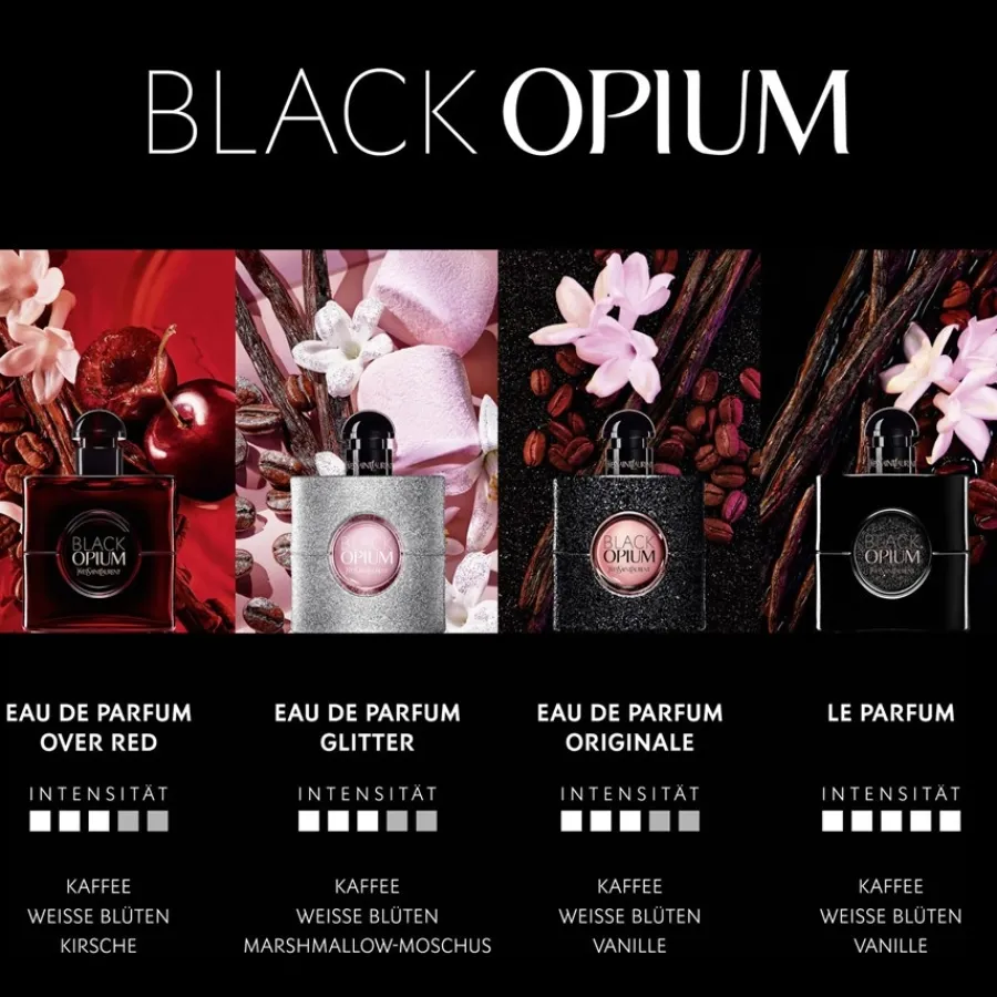Yves Saint Laurent Eau De Parfum^Black Opium Eau de Parfum Spray Glitter von