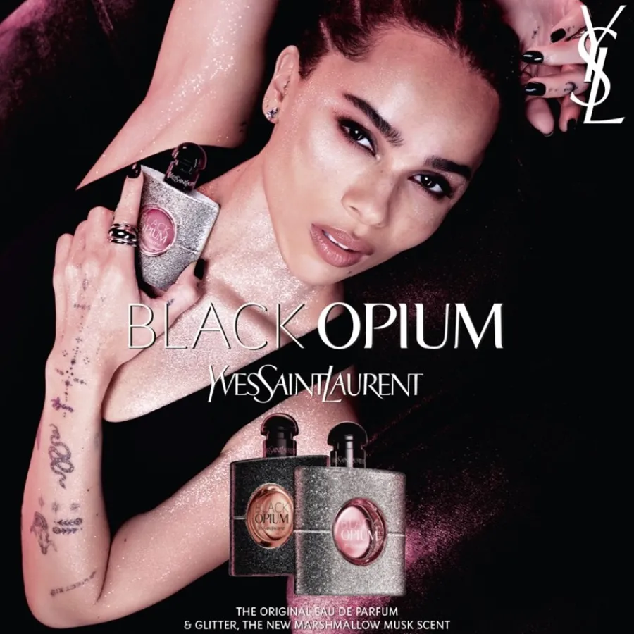 Yves Saint Laurent Eau De Parfum^Black Opium Eau de Parfum Spray Glitter von