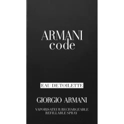 Armani Beliebtes Parfum^Code Homme Eau de Toilette Spray - nachfüllbar von