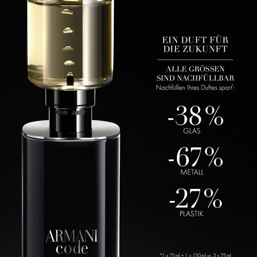 Armani Beliebtes Parfum^Code Homme Parfum - nachfüllbar von
