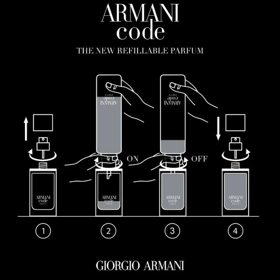 Armani Beliebtes Parfum^Code Homme Parfum - nachfüllbar von