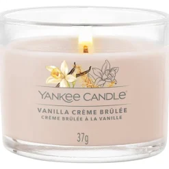 Yankee Candle Parfum Auf Rechnung^Votivkerze im Glas Vanilla Créme Brùlée von