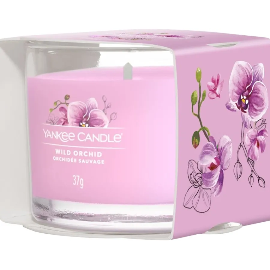Yankee Candle Parfum Auf Rechnung^Votivkerze im Glas Wild Orchid von