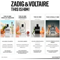 Zadig u0026 Voltaire Beliebtes Parfum^Zadig & Voltaire This Is Him! Undressed Eau de Toilette Spray