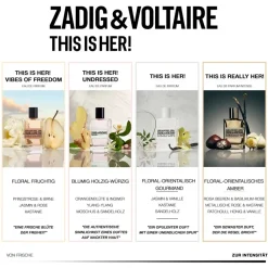Zadig u0026 Voltaire Beliebtes Parfum^Zadig & Voltaire This is Her! Vibes Of Freedom Eau de Parfum Spray